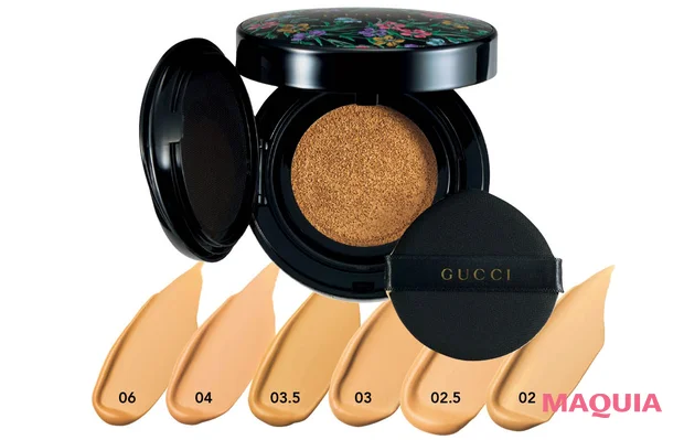 ナチュルに仕上がる薄づきファンデーション グッチ エテルニテ ドゥ ボーテ クッション ファンデーション