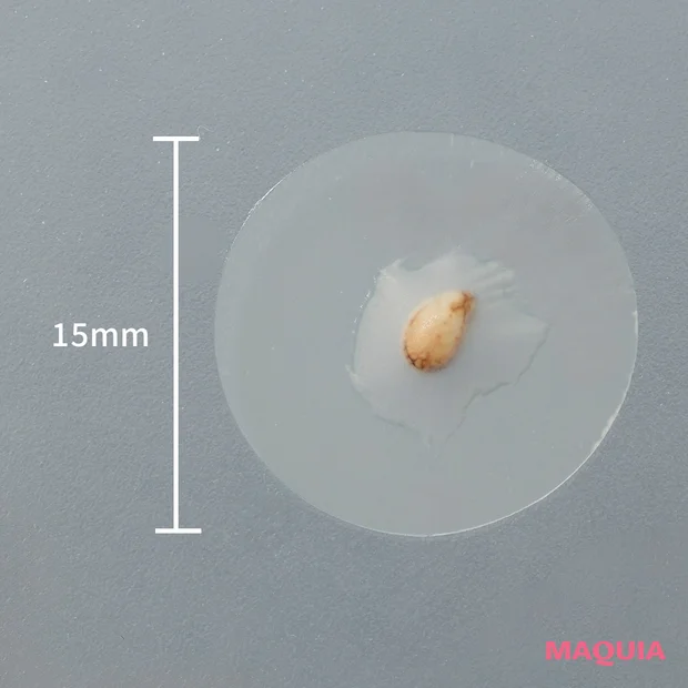 薬用 スポッツクリーム [ニキビ集中ケア] 専用パッチ付 アクネスラボ　サイズ・薄さ・透け感