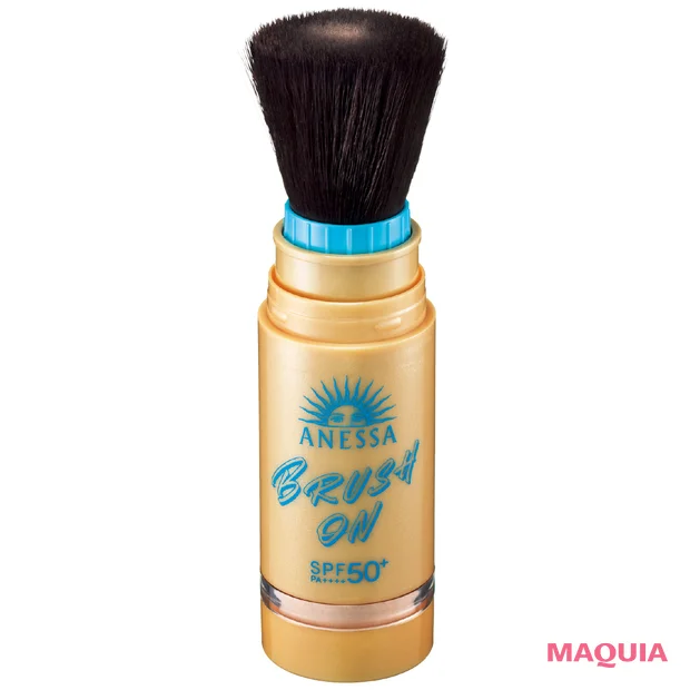 2026年春夏最新作おすすめ メイクの上から塗り直しできるUV・日焼け止め アネッサ パーフェクトUV ブラッシュオンパウダー