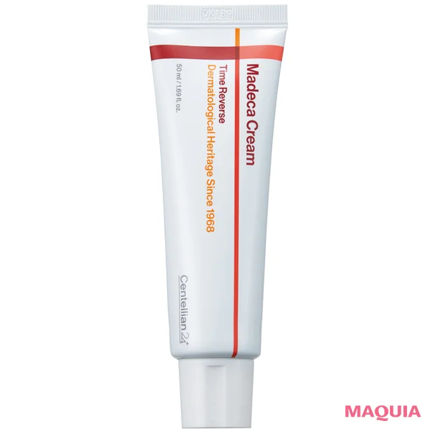 松井玲奈さんが愛用するおすすめスキンケアコスメ　マデカクリーム タイムリバース