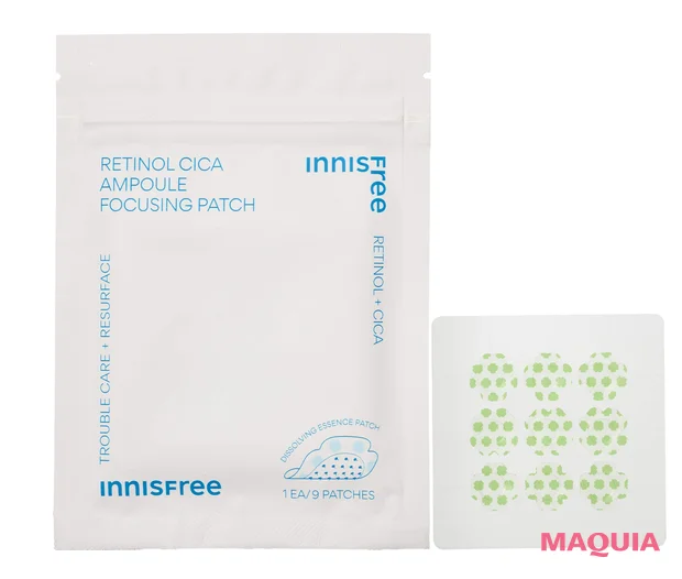 イニスフリー　レチノール　シカ　フォーカシングパッチ　ニキビパッチ　おすすめ