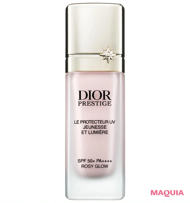 日焼け止め　下地　ディオール プレステージ ホワイト ル プロテクター UVルミエール ロージーグロウ
