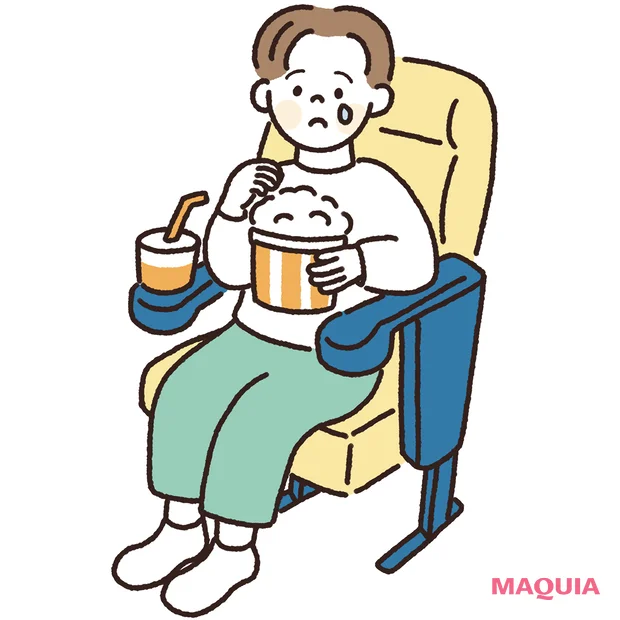 共感力が高く感情豊かな感性派におすすめの休み方 映画を楽しむ