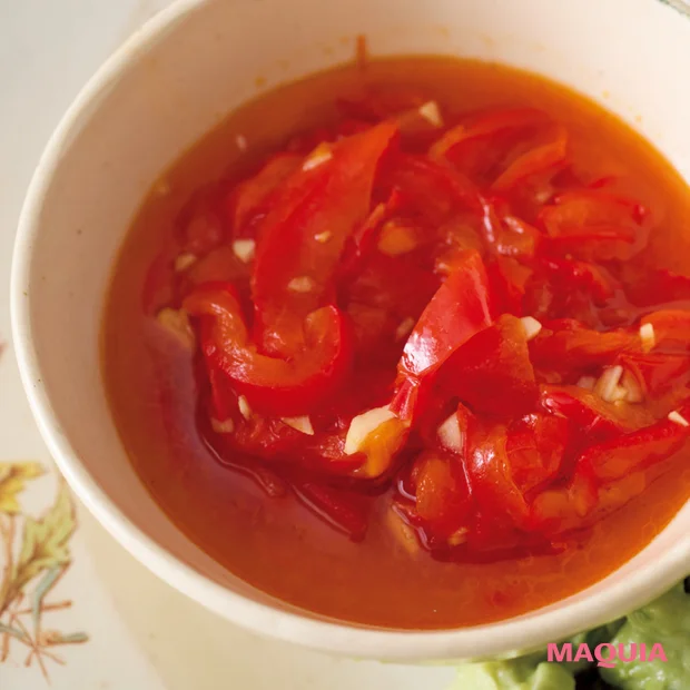 長谷川あかりさんの人気レシピ 赤パプリカのくたくた