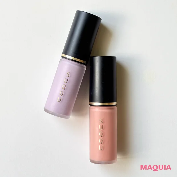 推しコス マキアエディター SUQQU スック コンプレクションフェイスカラー 01 初心色 03 桃心地