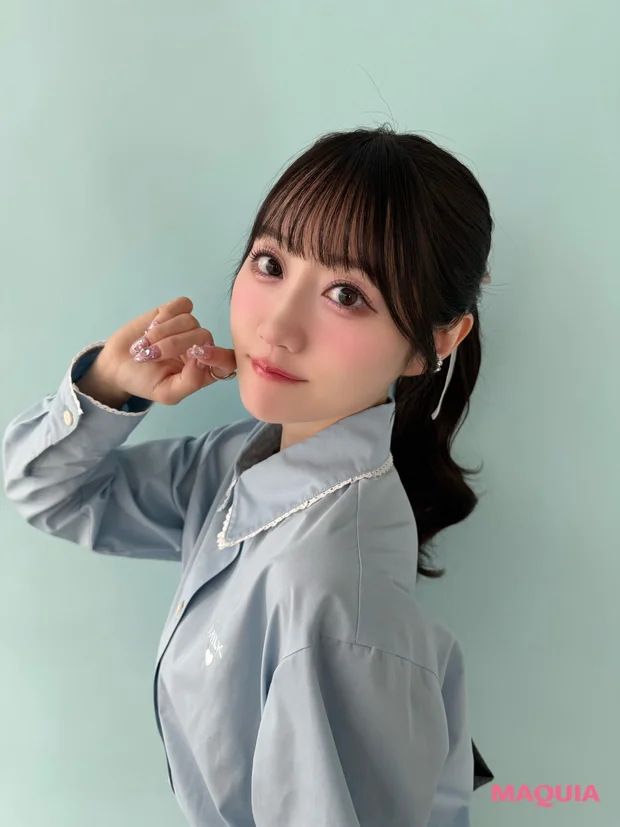 声優 小倉唯 ポニーテール