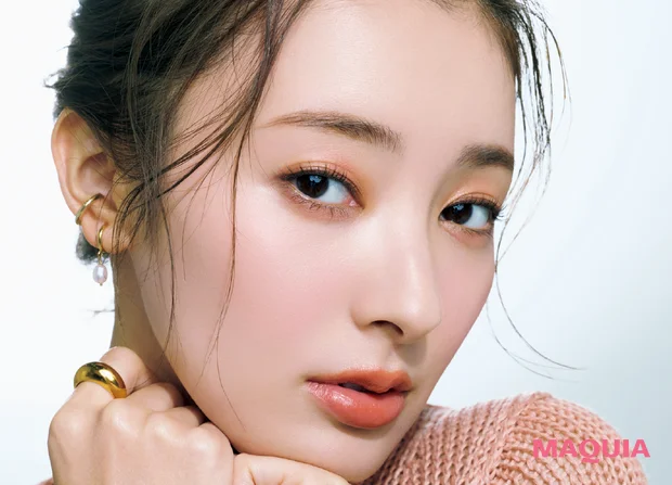 「削げて見える痩せ頬」タイプのチークの入れ方 仕上がり