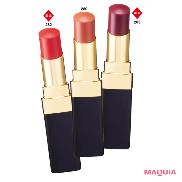 2026年新発売 シャネルの夏新色コスメ　ルージュ ココ フラッシュ  各￥6490