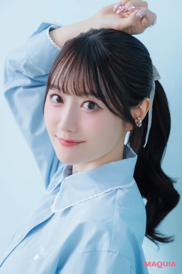 マキア 声優・小倉唯の#ゆいびゅーてぃ 崩れないメイク メイクとは