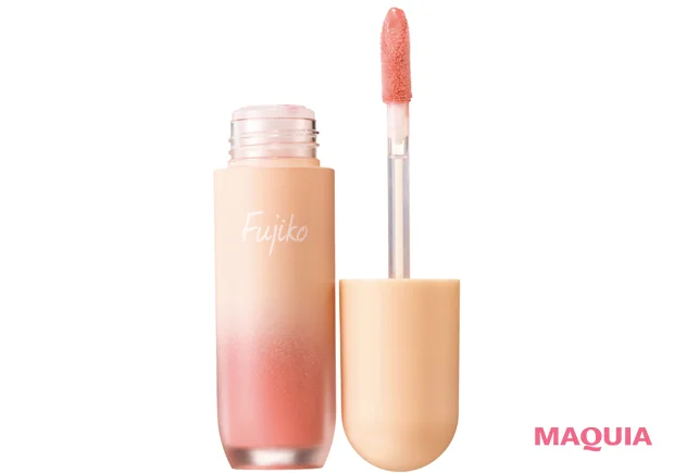 「削げて見える痩せ頬」タイプのチークの入れ方 おすすめコスメ フジコ メロメロチーク 04