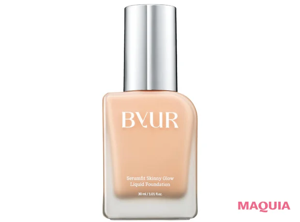 日焼け止め　ファンデーション　ByUR セラムフィット スキニー グローリキッドファンデーション