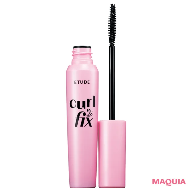 櫻坂46 守屋麗奈さん（れなぁ） リアル愛用コスメでセルフメイク　エチュード カールフィックスマスカラ ブラック