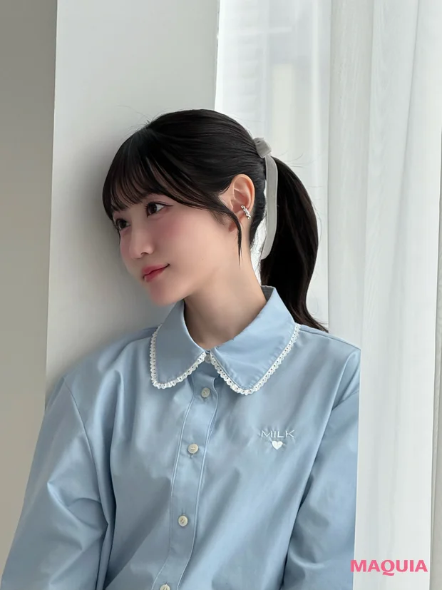 声優 小倉唯 撮影風景