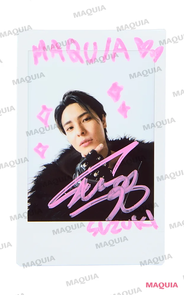 ウルフハウルハーモニー マキア SUZUKI スズキ チェキプレゼント