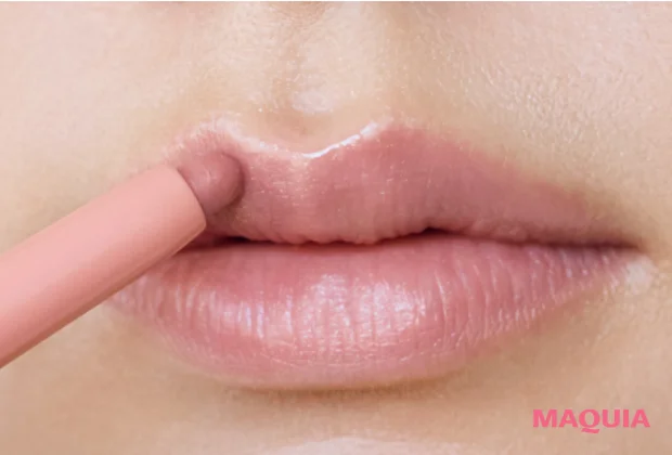 森香澄 仕事後の会食メイクのメイク直し方法 リップ