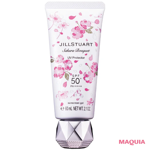 2026年春夏最新 おすすめスキンケアUV・日焼け止め　ジルスチュアート サクラブーケ UVプロテクター