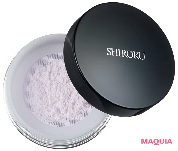 ヘア&メイク 千吉良恵子さんおすすめの2026年春ベースメイク SHIRORU ルースパウダー パールパープル