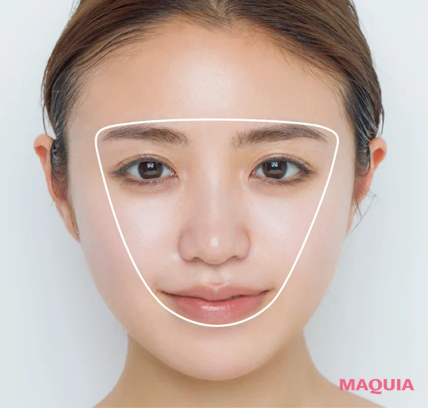 ヘア&メイク paku☆chanさんおすすめの2026年最新ベースメイク コントロールカラーで顔の中央部分をトーンアップ