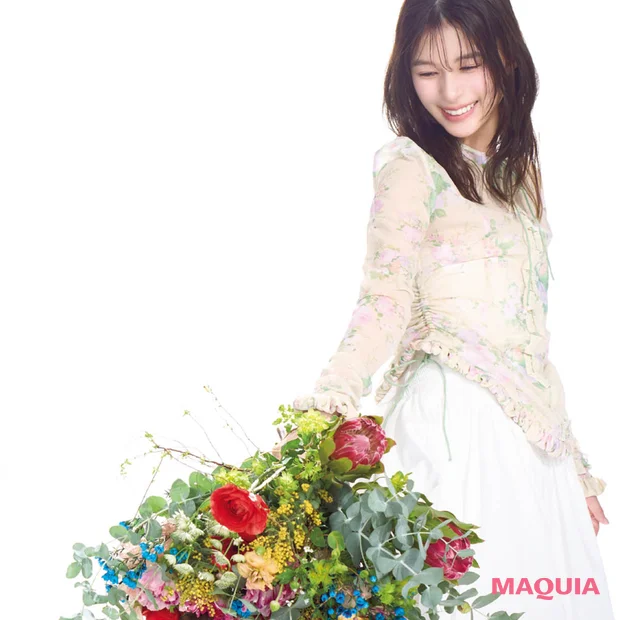 マキア MAQUIA 芳根京子さんインタビュー 落ち込むような出来事も学びの時間と母が教えてくれた