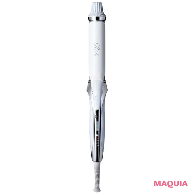 「リファカールアイロン プロ」使った多幸感×今どきニュアンス巻き リファカールアイロン プロ ホワイト 32㎜