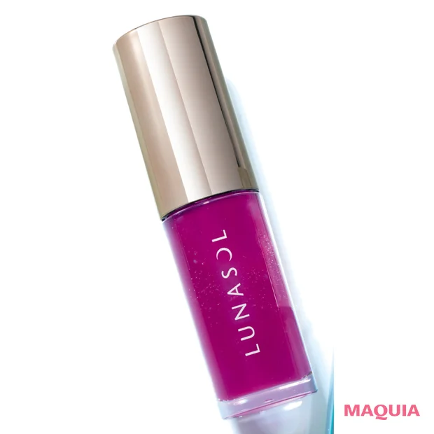 2026年おすすめ新発売コスメ　ルナソル デューイリフレクトリップオイル