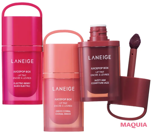 2026年3月4月 おすすめ最新作コスメ 3月23日(月)発売 LANEIGE ジュースポップボックスリップティント