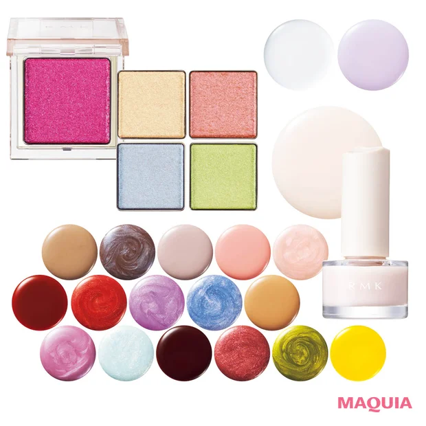 【2026年夏】「RMK」の新作コスメ特集！ カラフルなネイルポリッシュ＆単色アイシャドウが登場