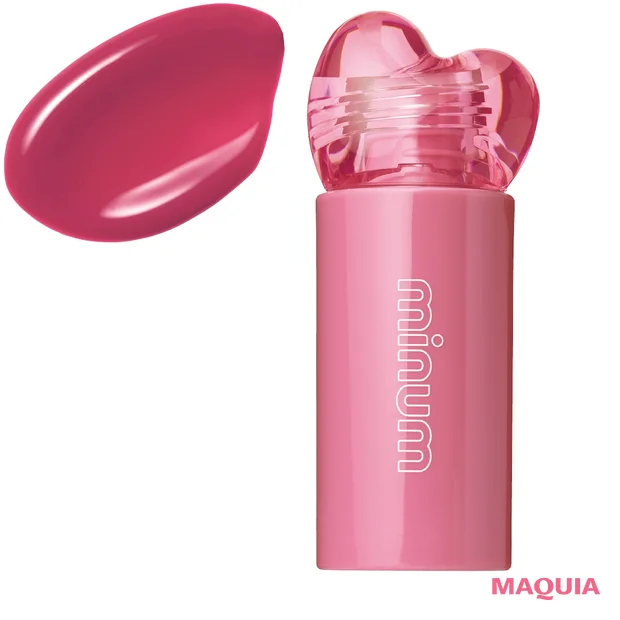 大西流星さん（なにわ男子） りゅちぇマキア連載 愛用リップ minum AIラブポーショングロス 04 チュー