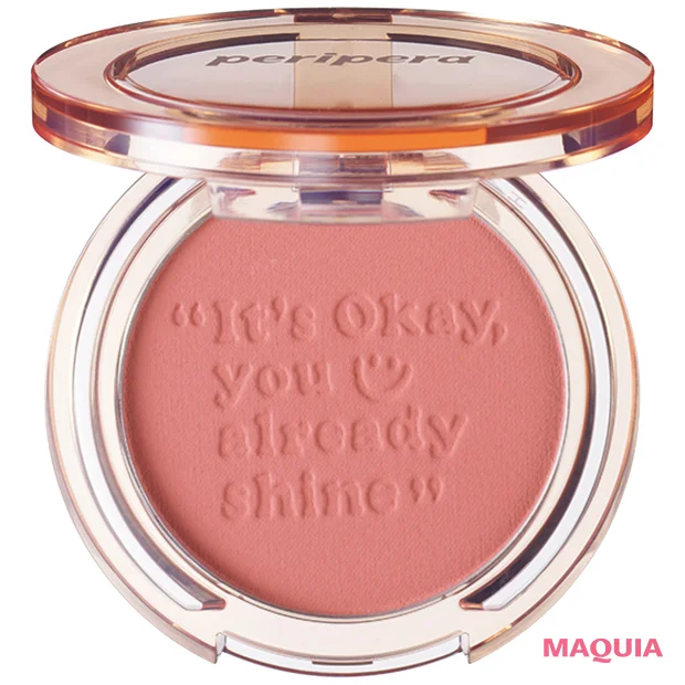 ヘア＆メイク 長井かおりさん監修 多幸感ベースメイク ペリペラ ピュア ブラッシュド サンシャイン チーク 01