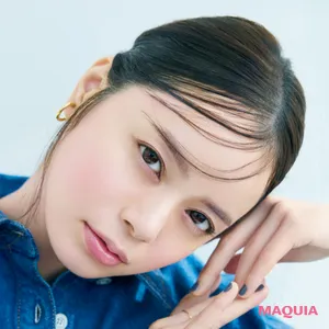 ペールピンクのリップ＆チークコスメにおすすめのメイク