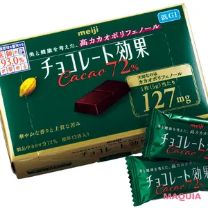 大野真理子さんおすすめのインナーケアアイテム　チョコレート効果 カカオ72%
