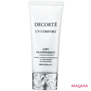 2026年春夏最新作 おすすめの毛穴やニキビ跡をカバーするUV・日焼け止め　コスメデコルテ UV コンフォート エアリートランスペアレント