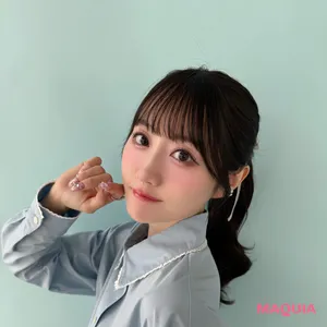 声優 小倉唯 ポニーテール