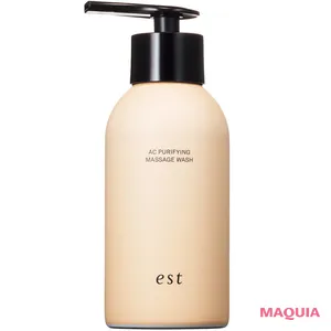 大野真理子さんおすすめの血流を巡らせるアイテム　エスト AC ピュリファイ マッサージウォッシュ