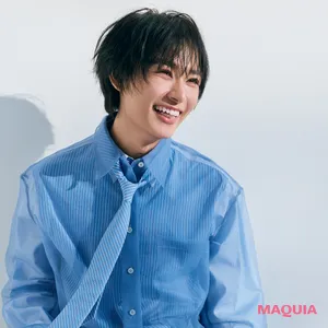 なにわ男子・大西流星さん（りゅちぇ）　MAQUIA マキア4月号特集インタビュー