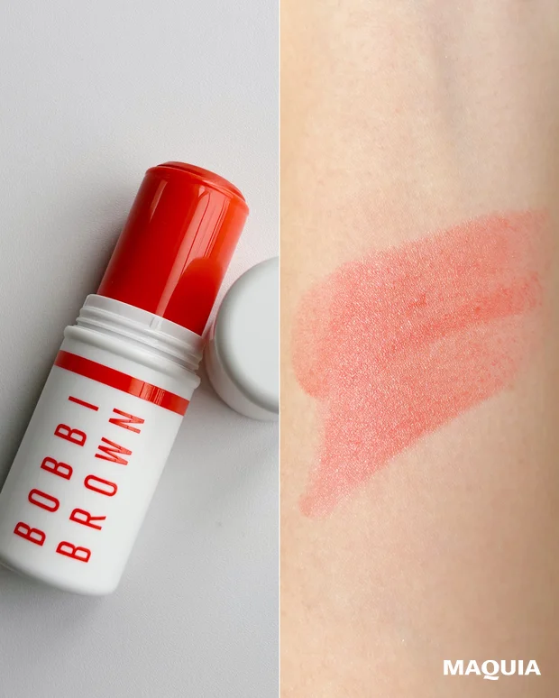 イエベ春 チーク おすすめ スウォッチ つけ試し 使用感 ボビイブラウン