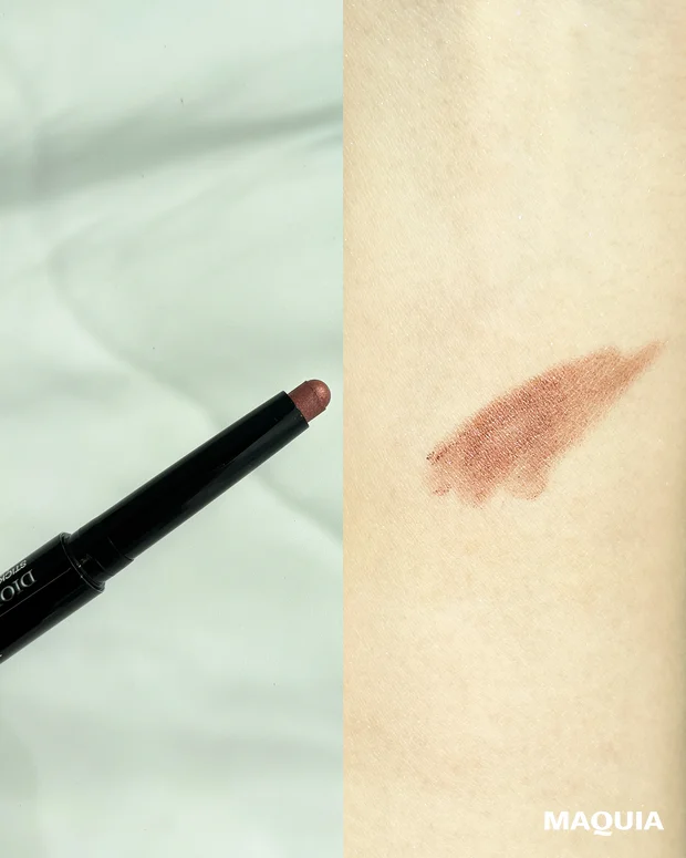 ブルベ夏 アイシャドウ おすすめ スウォッチ つけ試し 使用感 ディオールショウ フラッシュスティック851