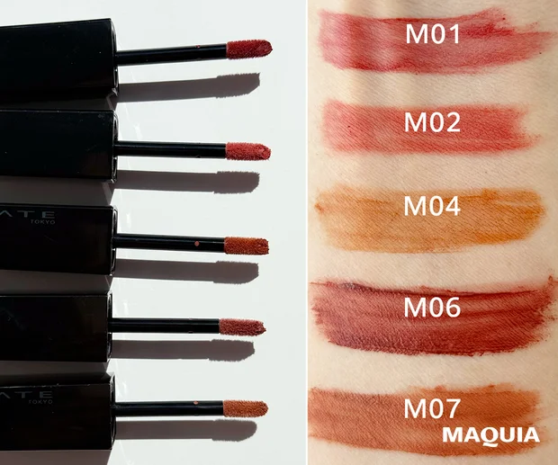 KATE　リップモンスター スフレマット　イエベ　おすすめ　色　M01　M02　M04　M06　M07
