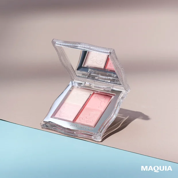 ブルベ夏 チーク おすすめ ジルスチュアート クチュール ミックスブラッシュ コンパクト 03