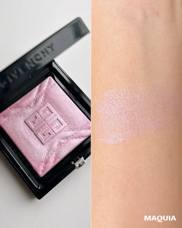 ブルベ冬 チーク おすすめ スウォッチ つけ試し 使用感 ジバンシイ