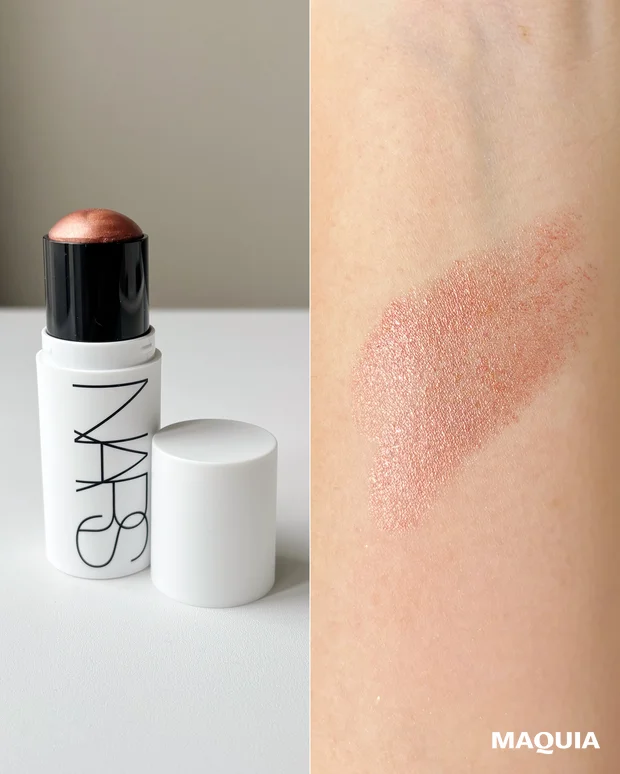 イエベ秋 チーク おすすめ スウォッチ つけ試し 使用感 NARS ナーズ