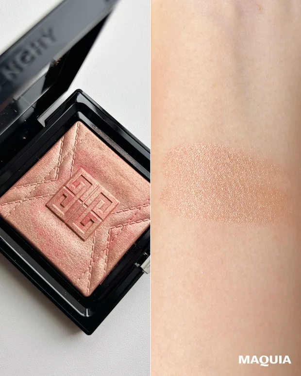 イエベ秋 チーク おすすめ スウォッチ つけ試し 使用感 ジバンシイ