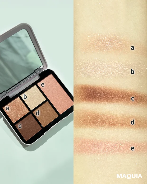 イエベ春 アイシャドウ おすすめ スウォッチ つけ試し 使用感 スナイデル ビューティ フェイススタイリストn 06