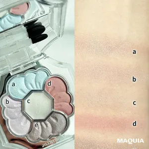 ブルベ冬 アイシャドウ おすすめ スウォッチ つけ試し 使用感 ジルスチュアート ドレスドブルームアイズ レディトゥブラッシュ 103