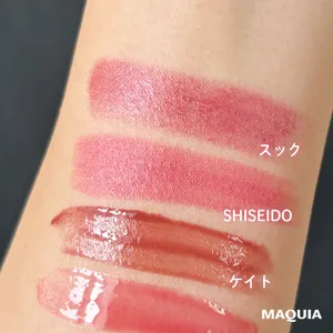 ブルベ冬 リップ おすすめ スウォッチ 塗り比べ