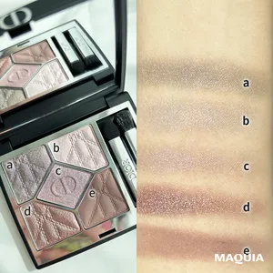 ブルベ冬 アイシャドウ おすすめ スウォッチ つけ試し 使用感 ディオールショウ サンク クルール 855