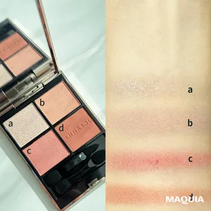 イエベ春 アイシャドウ おすすめ スウォッチ つけ試し 使用感 ルナソル アイカラーレーションN 21