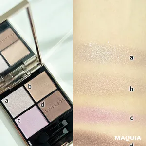 ブルベ夏 アイシャドウ おすすめ スウォッチ つけ試し 使用感 ルナソル アイカラーレーションN 20