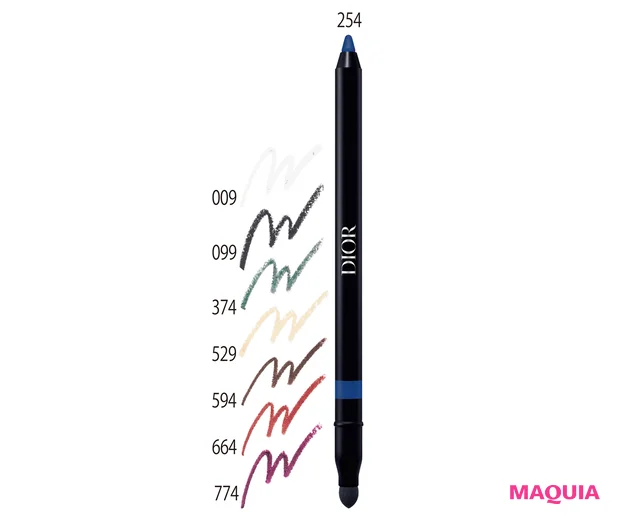 ディオールショウ オンステージ クレヨン ウォータープルーフ 各¥3960 ★★