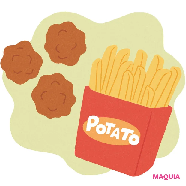 「唐揚げ」「ポテト」が無性に食べたい・・・そんなときはこの栄養素が不足し…